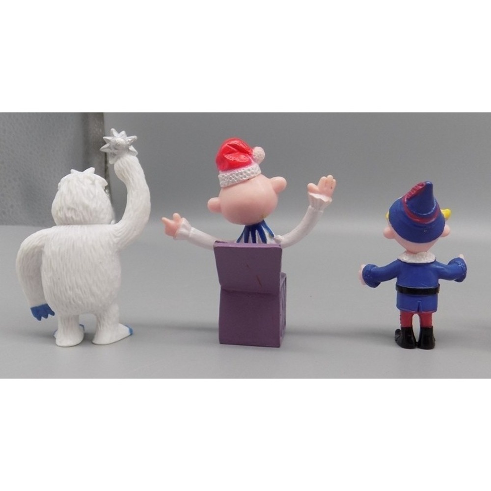 8 Rudolph The Red Nosed Reindeer PVC Figures Licensed Beverly Hills Teddy Bear - Picture 7 of 9